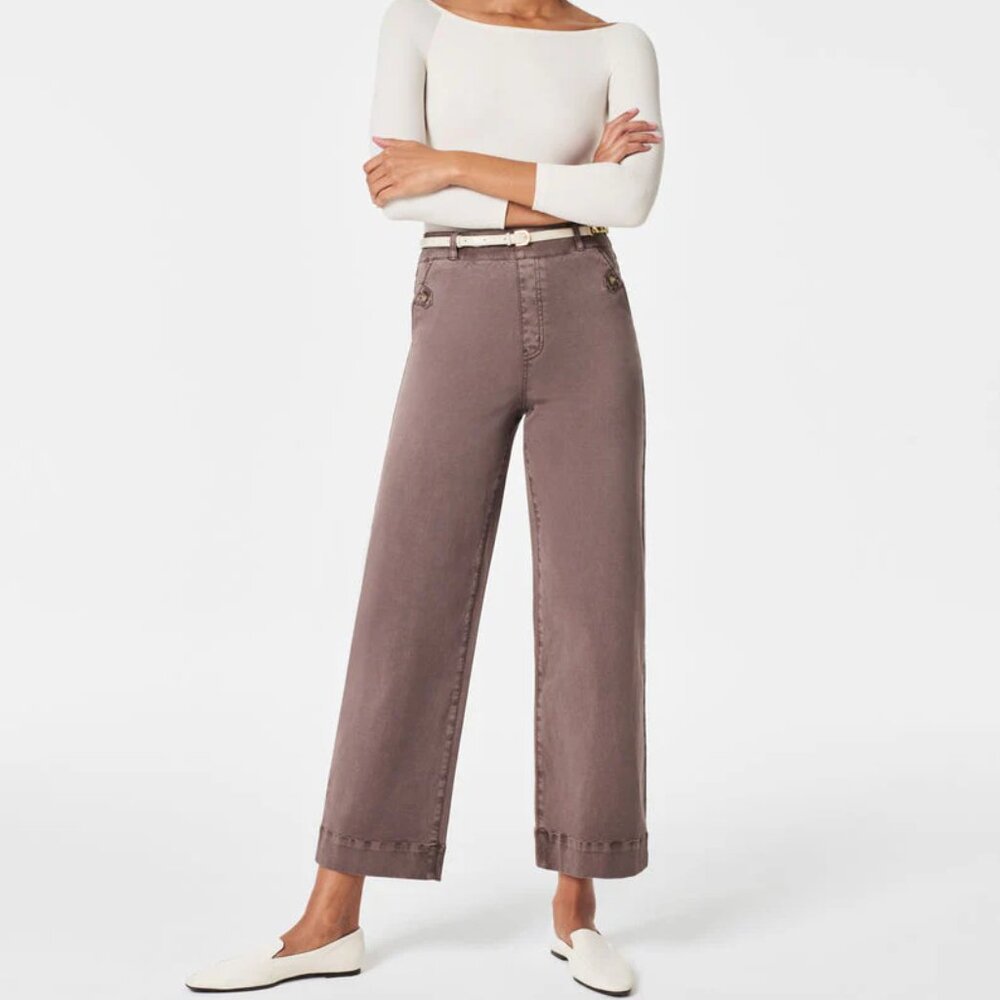 SPANX® Stretch Twill Cropped Pant
